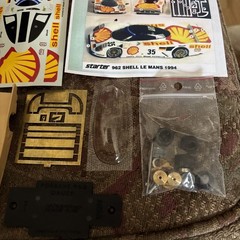 Starter Le Mans 1994 Porsche 962 Shell Resin Kit 1:43 Made In France Dauer