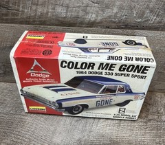 Lindberg Color Me Gone 1964 Dodge 330 Super Sport Kit # 72156-NEW Factory Sealed