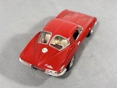 1/24 Scale Nicely Built 1963 Chevrolet CORVETTE Split Window RED Coupe Model Kit