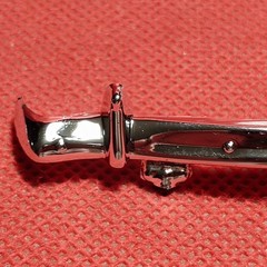 Front Bumper 1953 Ford Victoria 1:25 Scale Model Car Part AMT