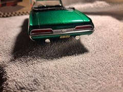 AMT 1967 Chevrolet SS 427 Convertible 1:25 Pre-Built Custom Green/Black