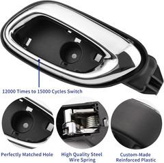2Pcs Interior Door Handle for Chevrolet Chevy Camaro 2010 2011 2012 2013 2014 20