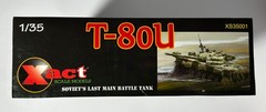 Xact XS35001 1/35 Scale Russian T-80U Main Battle Tank, New Tooling Parts Sealed