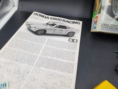 🔥😎🚦Tamiya Honda S800 Racing 1:24 Scale Model Kit Yellow Unassembled 24177😎🔥