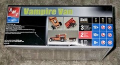 AMT ERTL Vampire Van Street Customs Model Car Kit #31772 Scale 1:25 New Sealed