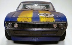 Chevrolet Camaro 55Chevy57 w/Corvette Engine Race Car1Custom Built Metal Model