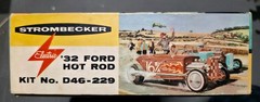 EXTREMILY RARE STROMBECKER 1932 Ford Hot Rod kit from 1959 FACTORY SEALED INSIDE
