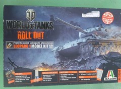World of Tanks Roll Out Leopard 1, Scale1:35 Model Kit 37507 Italeri New Open