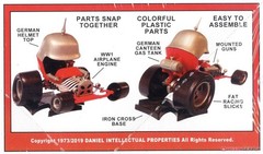 AMCM6740. Tom Daniel’s Li’l Red Baron Show Car. Atlantis Model. Scale 1:24 NEW