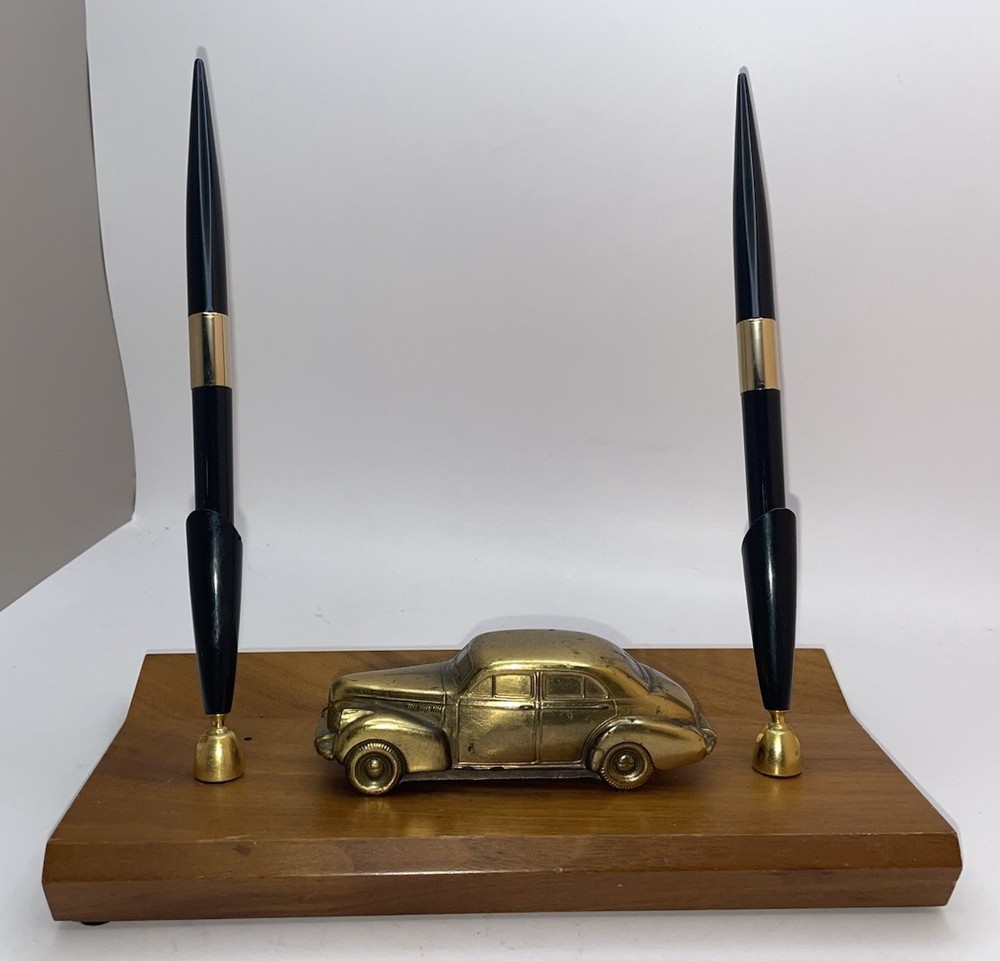 1940 Pontiac Torpedo Eight Sdn Promo 1/48 NATIONAL PRODUCTS Desk Pen Set Award