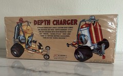 AMT Depth Charger Aqua-Rod Kit # AMT-618 Factory Sealed 1:25 Retro Deluxe