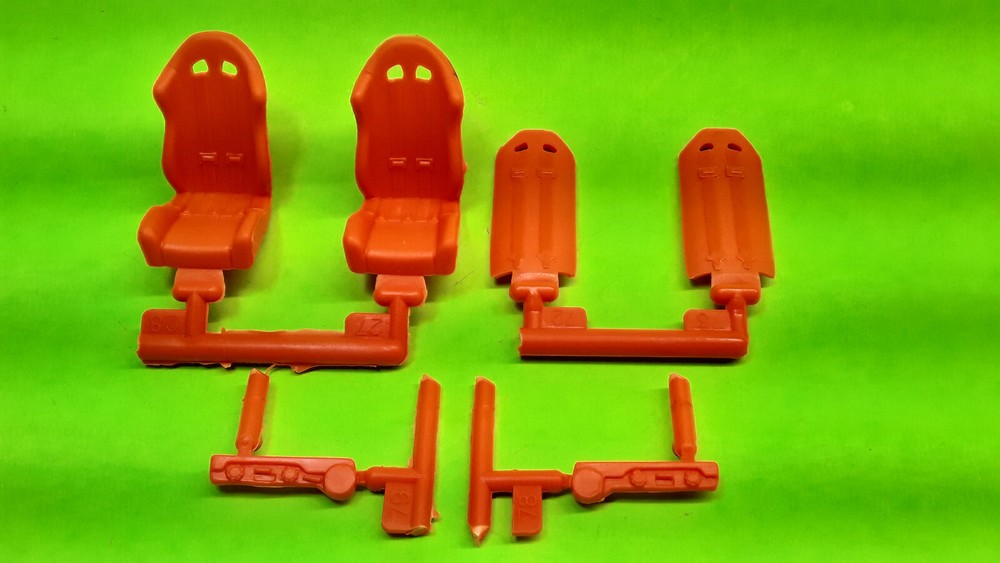 1995 Eclipse 1/25 Racing Bucket Seats Drift Race Fast & Furious Model Car Parts