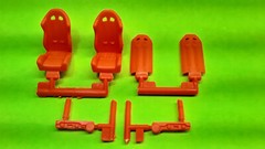 1995 Eclipse 1/25 Racing Bucket Seats Drift Race Fast & Furious Model Car Parts