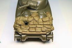 1/35 Sherman Sandbag Front “SB5” – Value Gear – For Asuka/Tasca M4A1 Kit #35-022