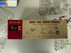 Original Revell Ed “Big Daddy” Roth’s Outlaw Model Kit / 1962 H-1282:198