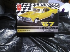 AMT 1/25 1967 Chevy Chevelle Pro Street AMT876 Plastics Car/Truck 1/24-1/25