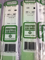 Lot Of 17 Evergreen Scale Models Strip #EVG118, 119, 120, 121, 122, 123 Building