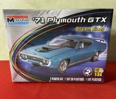 Monogram ’71 Plymouth GTX 1:24 Dream Rides Model Kit #85-4016 FACTORY SEALED!