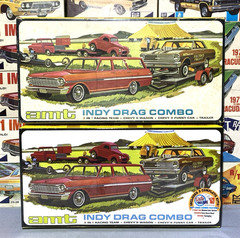 AMT/ROUND2 “INDY DRAG COMBO” NOVA F/C 3in1 KIT#AMT1520 1/25 BRAND NEW RE-RELEASE