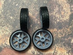 1/24 Resin: 26 Scale-Inch “Chevy Silverado Snowflake” Model Car Wheels/Tires