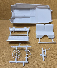 1955 Chevy NOMAD INTERIOR & UPGRADES 1:25 scale AMT NEW Model Kit PARTS