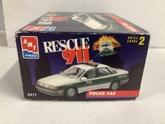 Rescue 911 TV Show, Ambulance, Police Car and Helicopter .