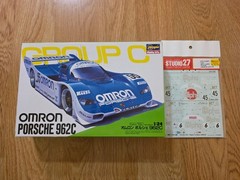 1/24th Hasegawa Porsche 962C Omron/Alpha