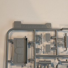 Dragon 1/35 15cm s.IG.33 Sf auf Pz.Kpfw.I Ausf.B 6259 Parts Sprue K Tree