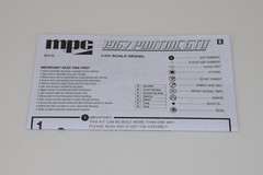 MPC 1967 PONTIAC GTO #710L/12 ⭐PARTS⭐ INSTRUCTION BOOKLET 1:25