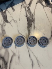 1:12 Copo Camaro Wheel Faces And Caps. Wheels Only