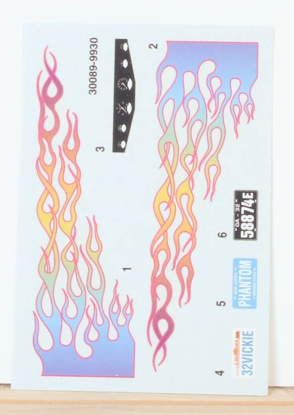 Model kit Decal Sheet 32 Vickie unused P7