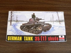 ESCI 1/72 German Tank 35(T) Skoda New in Box #8025
