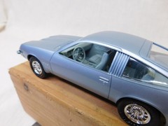 1978 CHEVY MONZA PROMO MODEL LT BLUE 1/25 SCALE PLASTIC