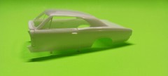 1966 Malibu SS 1/24 Revell Body Shell Back Half Drag Car Model Car Parts