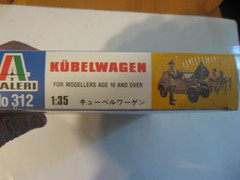 ITALERI 1/35 SCALE-KUBELWAGEN—FACTORY SEALED–$12.90 SHIPPING