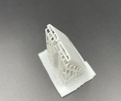 Dodge Demon 1972 3D Printed Mopar Hood Scoop for 1:25 MPC Model Kit