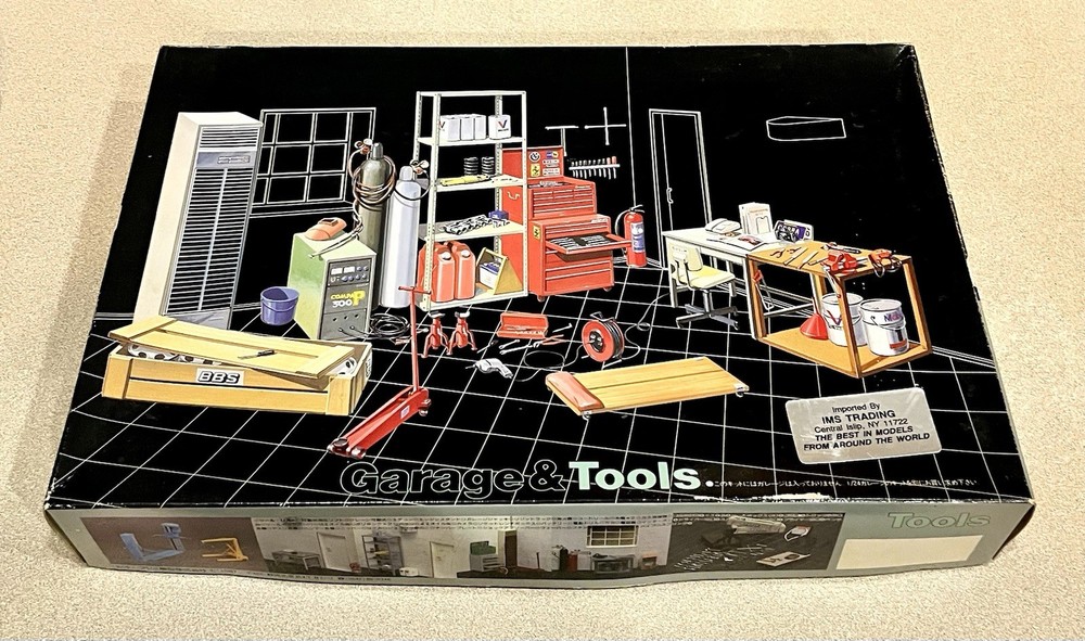 🏁 FUJIMI Garage And Tools #11032 Open Box Sealed Parts Kit 1/24 🏁