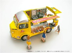 EBBRO 1/24 Model Kit Citroen Hvan Crepe mobile type with figure from Japan 1469