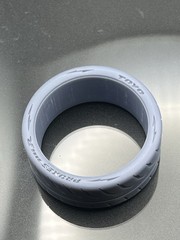 1/12 Scale Resin 3D Printed Model Car Wheels