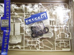 Tamiya 1:24 Scale Peugeot 205 Turbo 16 Works Rally Car model kit # 24054*1600