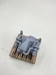 1/16 scale 3-D printed twin turbo supercharged big block engine