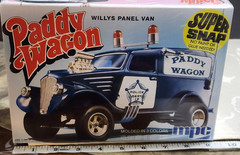 Paddy Wagon Willys Panel Van MPC 1:25 Super Snap NEW FACTORY SEALED *US Seller*