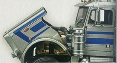 REVELL 1/25 PETERBILT 359 CONVENTIONAL TRUCK MODEL KIT 302 PARTS NEW 85-2627 F/S