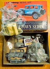 1972 Vintage Hubley 4857 1/20th Scale Ford Model A Town Sedan