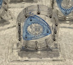 New Product! Wankel model engine. See through clear Acrylic, Made in USA