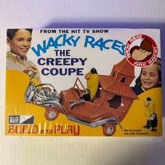 1:25 Wacky Races: Creepy Coupe Figure Snap MPC Model Kit Big Little Gruesome