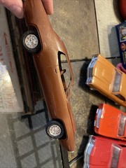 1971 Plymouth roadrunner promo amt Brown 1:25 Scale Model Car Rare Missing Seat