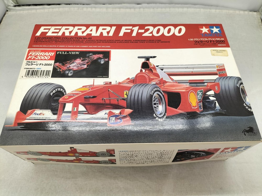 Tamiya Ferrari F1-2000 1/20 Grand Prix Collection