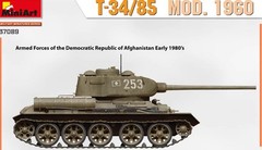 MINIART 37089 1/35 Scale T-34/85 MOD. 1960 Model Kit