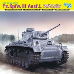 Dragon 1:35 Panzer Pz.Kpfw.III Ausf.L 6387 Late Production w/Winterketten